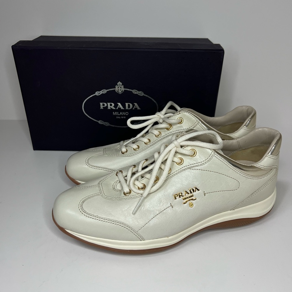 Prada Sneakers (Off White)